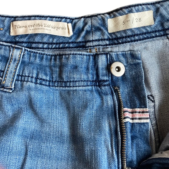 Anthropologie Pilcro Relaxed Mid Rise Carpenter Jeans Size 28 - Picture 6 of 9